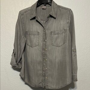 Women’s Gray Casual Shirt